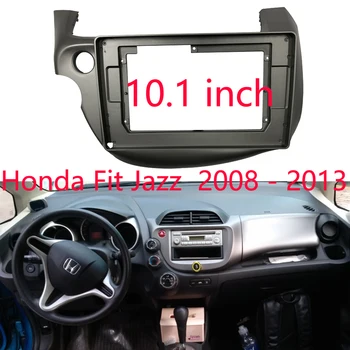 2 Din Araba Fasya Paneli Dash Montaj Kurulum Çift Din DVD Çerçeve Honda Fit Jazz 2008 - 2013 için