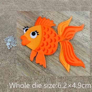 XLDesıgn Zanaat Metal Kesme Die Stencil güzel goldfish dekorasyon koleksiyon defteri kağıdı Kart Craft Albümü DIY Kabartma Kalıp Kesim