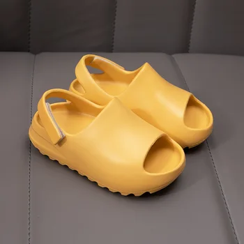 Çocuk Terlik Sandal Infantil Kızlar Ayakkabı 2022 Yaz Bulut Terlik Erkek Flip Flop Boyutu 14cm-19cm