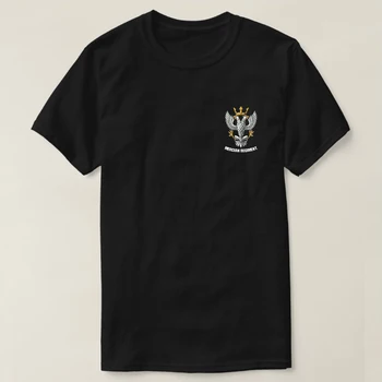 Ingiliz Ordusu Piyade Alayı Mercian Alayı kısa kollu t-shirt Rahat %100 % Pamuk O-Boyun Yaz erkek tişört Boyutu S-3XL