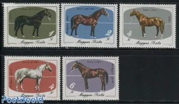 5 ADET, Macaristan Posta Damgası, 1985, At Damgası, Hayvan Damgası, Pul Koleksiyonu, Yeni Damga, Yüksek Kalite, MNH