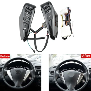 Araba direksiyon Anahtarı Düğmesi Cruise Kontrol Düğmesi Nissan Sentra Livina Almera SUNNY 25550-3DA6A