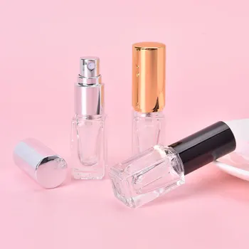 3ML Mini Parfüm Sprey Şişeleri Cam Kabuk Sprey Atomizer Taşınabilir Seyahat Parfüm depolama şişesi Noktaları Şişeleme Damla Ucuz