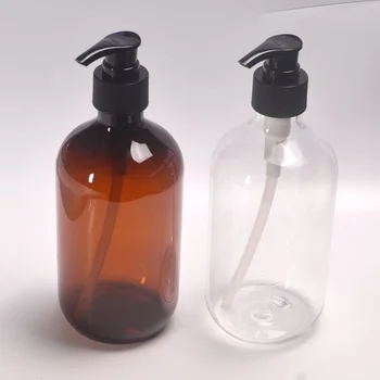 1 Adet 300ml / 500ml Sprey Şişeleri Alt şişeleme Plastik Renkli Doldurulabilir Şişe Boş Konteyner Flip-top Dağıtım Makyaj Aracı